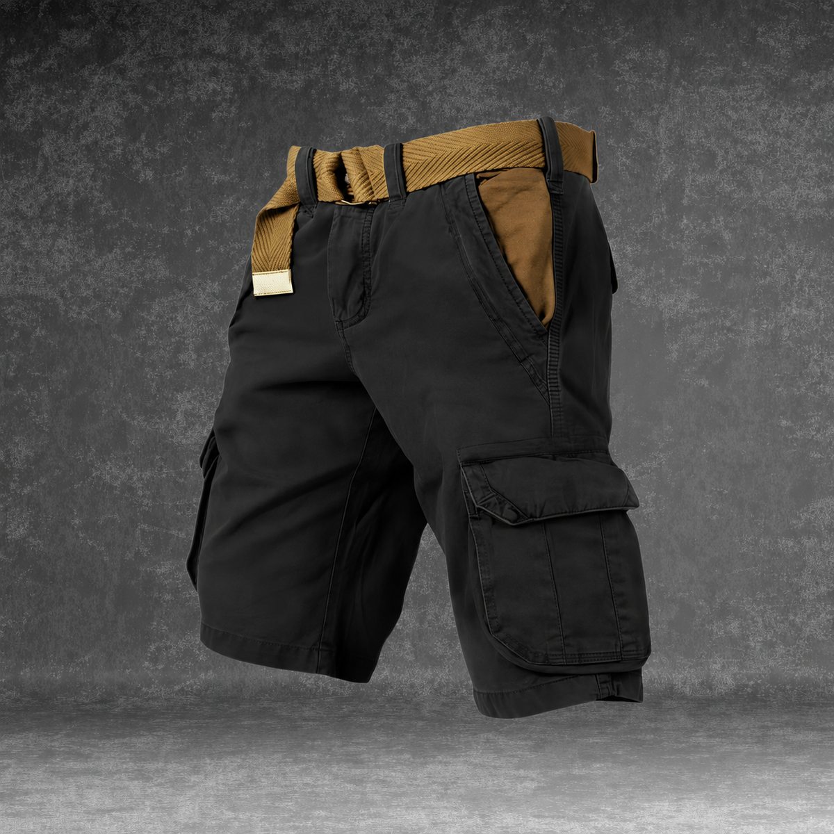 RUGGAREX – Men Cargo Shorts Lightweight Multi Pocket Casual Wear