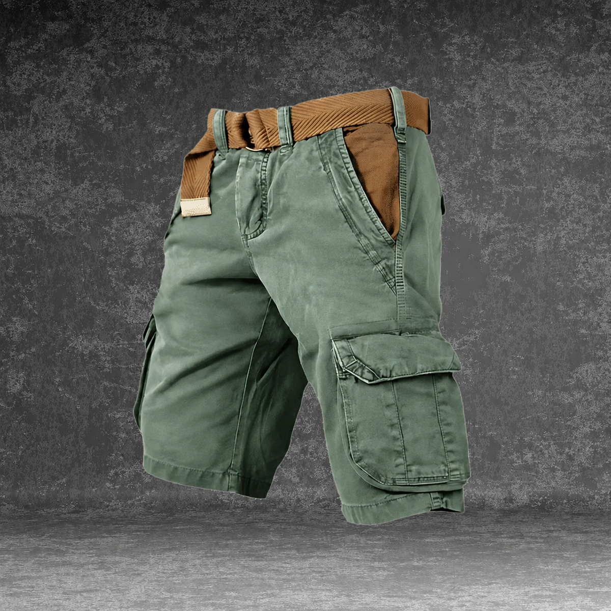 RUGGAREX – Men Cargo Shorts Lightweight Multi Pocket Casual Wear