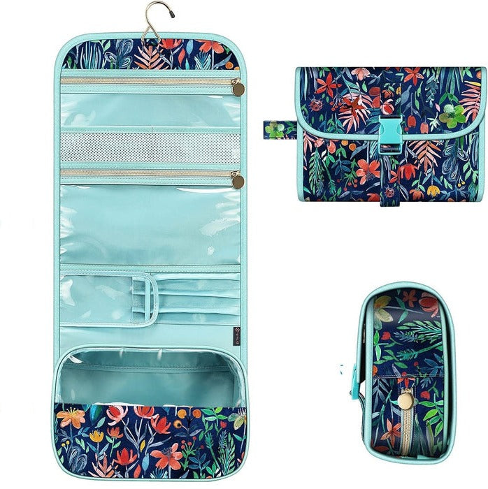 Chic Makeup Storage Bag | Portable Hanging Organizer with Multiple Compartments for Effortless Travel