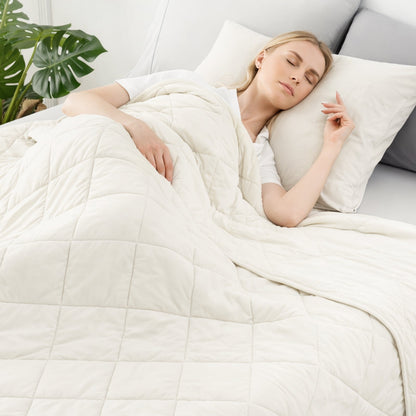 Chill Comfort | Manta refrescante para cama con tejido japonés avanzado | Diseño de doble cara para quienes sufren de calor al dormir