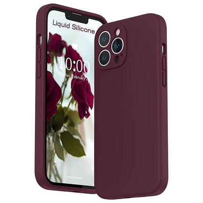 Soft-Touch Silicone Phone Case for iPhone 17, 16, Pro, Max & Air – Shock-Absorbing Protection with Anti-Fingerprint Finish