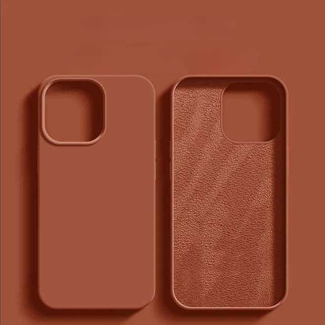 Soft-Touch Silicone Phone Case for iPhone 17, 16, Pro, Max & Air – Shock-Absorbing Protection with Anti-Fingerprint Finish