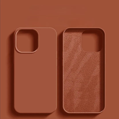 Soft-Touch Silicone Phone Case for iPhone 17, 16, Pro, Max & Air – Shock-Absorbing Protection with Anti-Fingerprint Finish