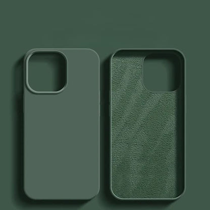 Soft-Touch Silicone Phone Case for iPhone 17, 16, Pro, Max & Air – Shock-Absorbing Protection with Anti-Fingerprint Finish