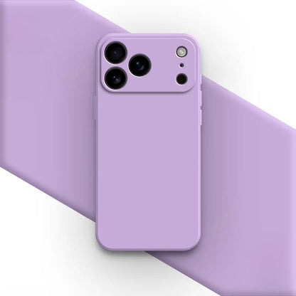 Soft-Touch Silicone Phone Case for iPhone 17, 16, Pro, Max & Air – Shock-Absorbing Protection with Anti-Fingerprint Finish