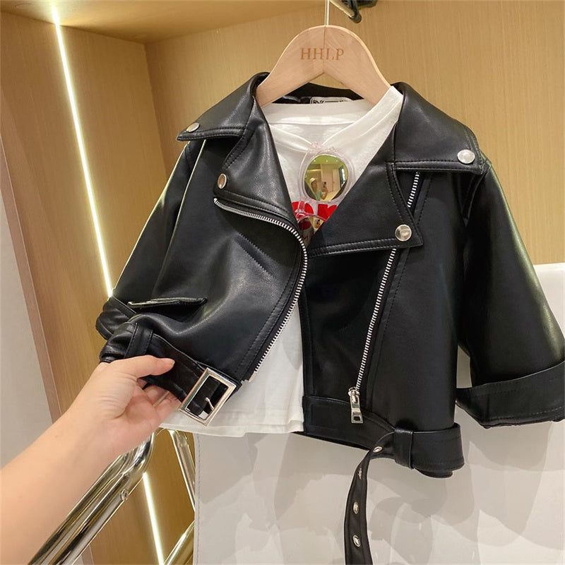 Ortekor Classic Collection | Boys Jacket with Zip Closure | Stylish PU Leather for All Seasons