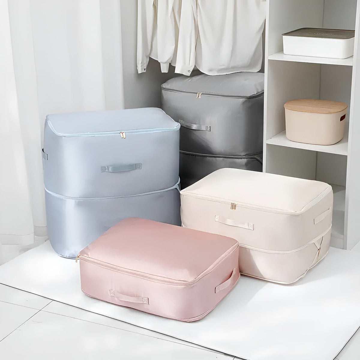 Clever Compression Storage Bag - Durable Vacuum Seal, Space-Saving Solution