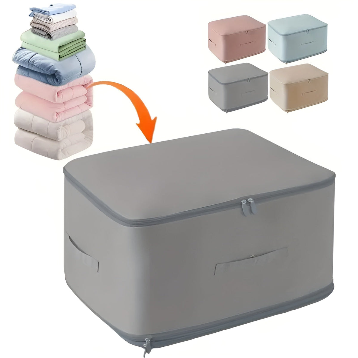 Clever Compression Storage Bag - Durable Vacuum Seal, Space-Saving Solution
