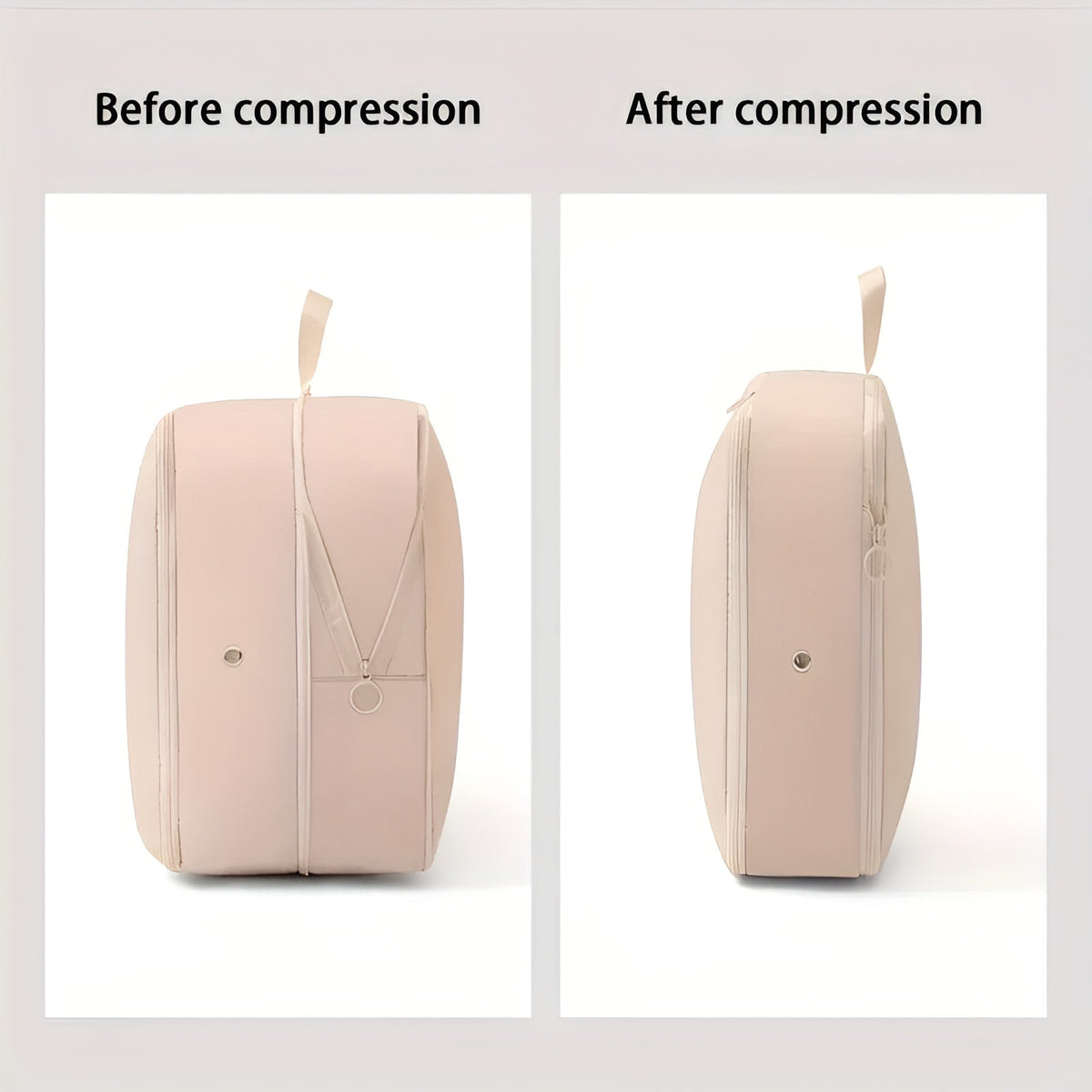 Clever Compression Storage Bag - Durable Vacuum Seal, Space-Saving Solution