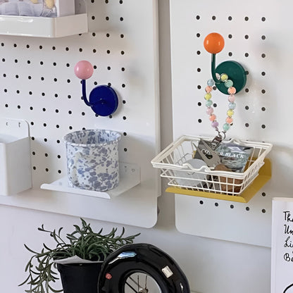 Clever Magnetic Hooks for Fridge - Colorful Iron, Easy Installation