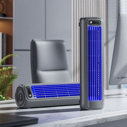 Portable Air Conditioner Fan | Wireless Rechargeable Design with Fast Cooling Technology | Versatile for Home, Office & Travel