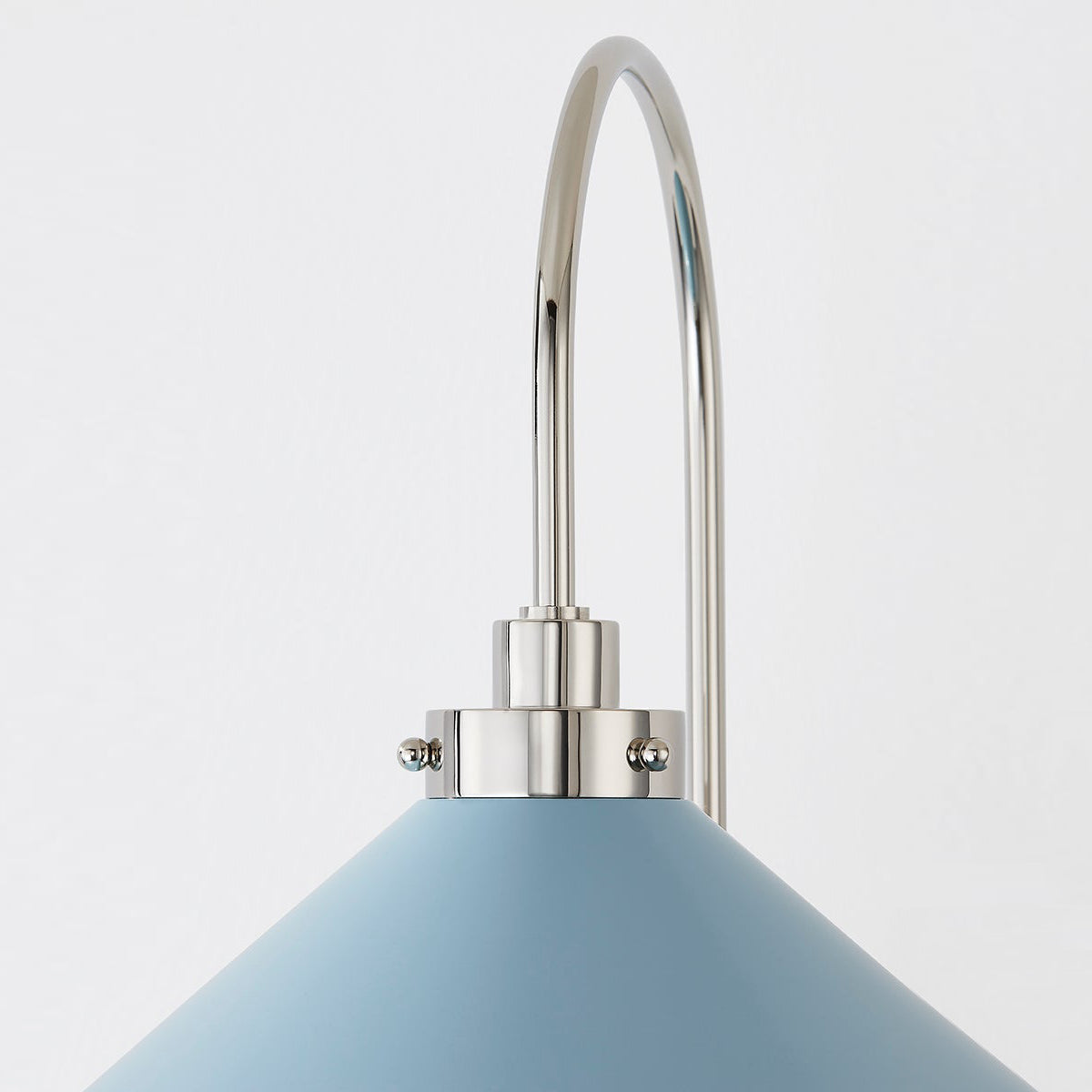Hardwired Metal Wall Sconce with Downward Cone Shade E26 E27 Socket for Hallway Bedroom Living Room Indoor Lighting Fixture