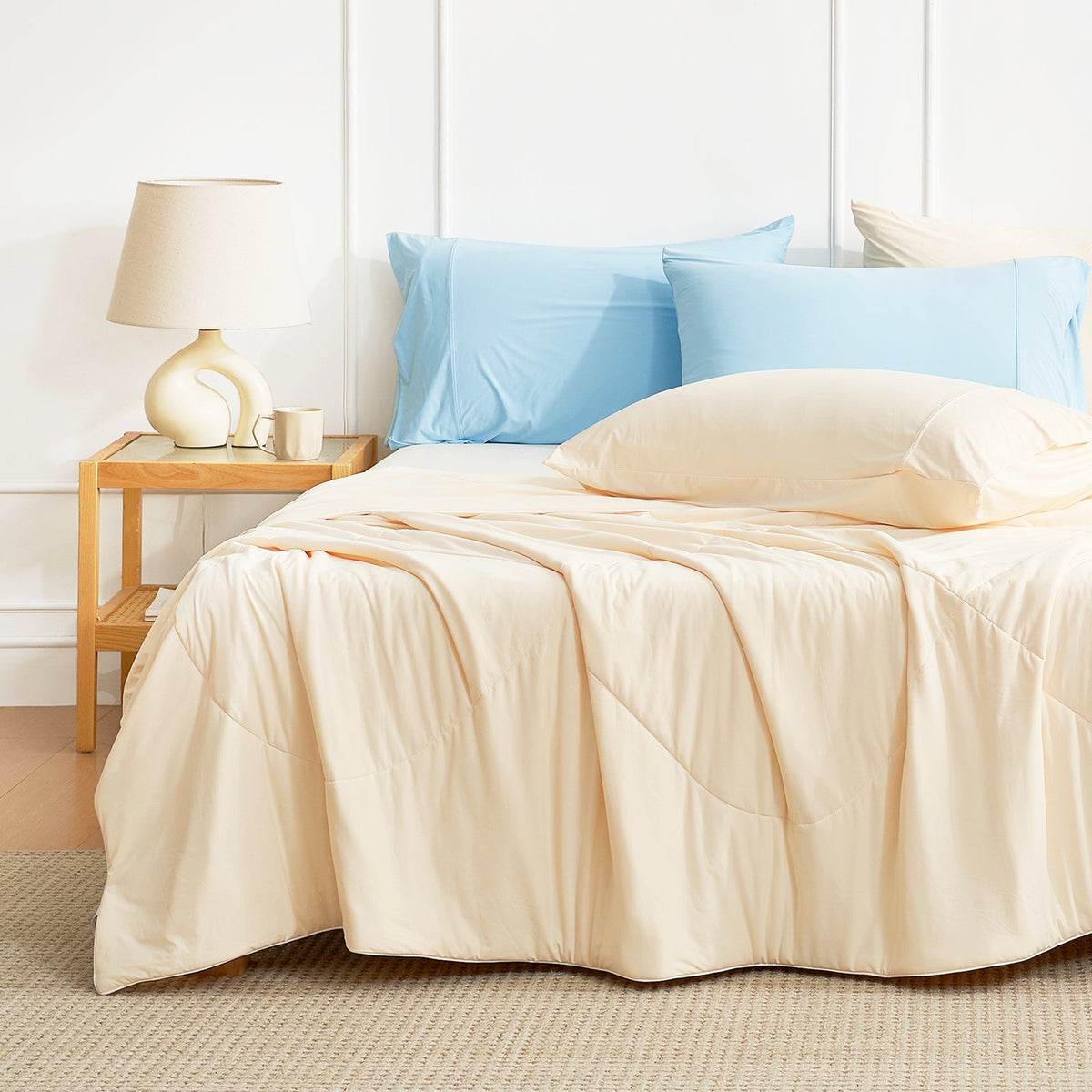 Cloud-Like Comforter | Cooling Comforter with Japanese Fabric for Summer Comfort