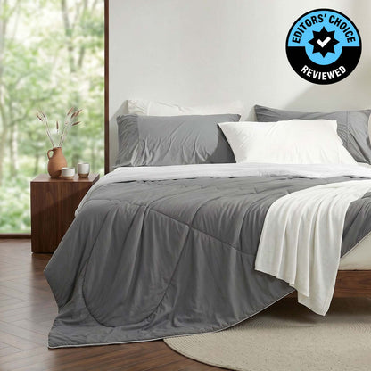 Cloud-Like Cooling Comforter | Lightweight Japanese Cooling Fabric with Instant Cool Touch | Breathable Design for Hot Sleepers