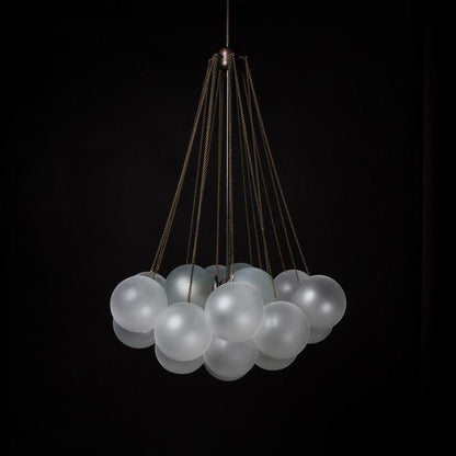 Bubble Pendant Light Multi-Globe Adjustable Ceiling Fixture Gold Black Chrome for Dining Room Living Room Foyer 19-73 Lights