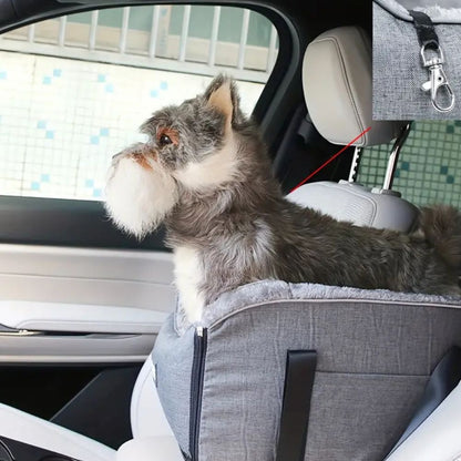 Cloud Paws | Travel Booster Seat for Pets with Plush Cushion | Comfortable and Secure for Road Trips