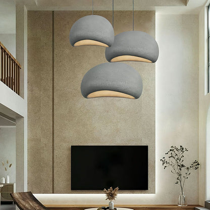 Lámpara de techo tipo domo con cable de altura ajustable, casquillo E27, luminaria regulable para isla de cocina o mesa de comedor