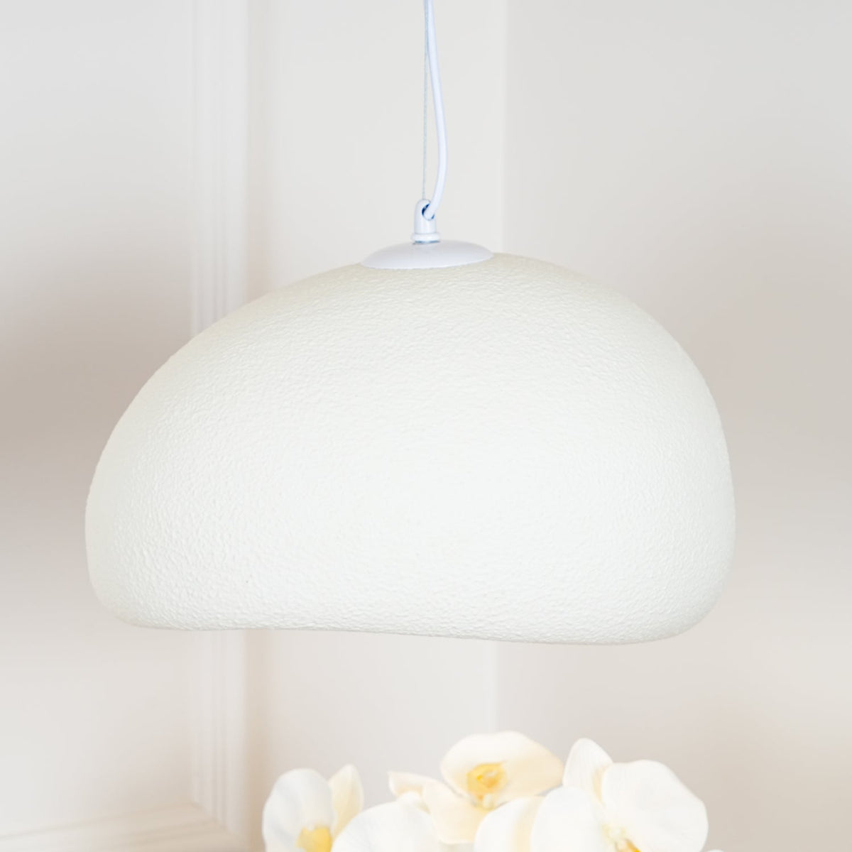 Cloud Pendant Lamp Dimmable LED Overhead Fixture Dining Room Bedroom Living Room Nursery Den Soft Glow Suspended Lighting E26 Bulb Base 12-4