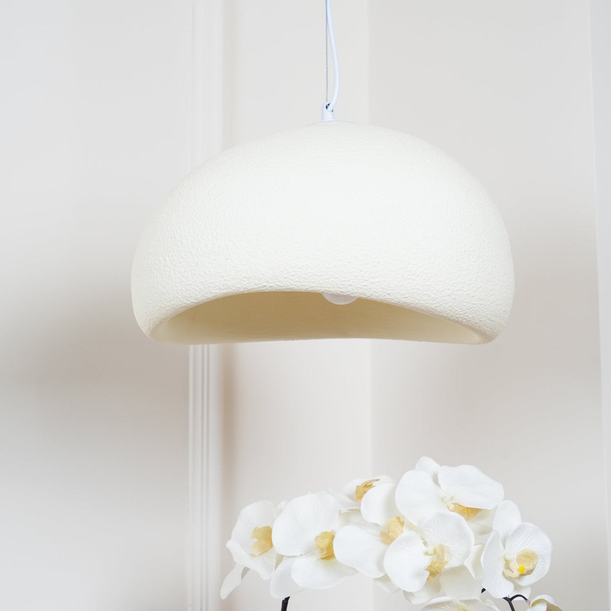 Cloud Pendant Lamp Dimmable LED Overhead Fixture Dining Room Bedroom Living Room Nursery Den Soft Glow Suspended Lighting E26 Bulb Base 12-4