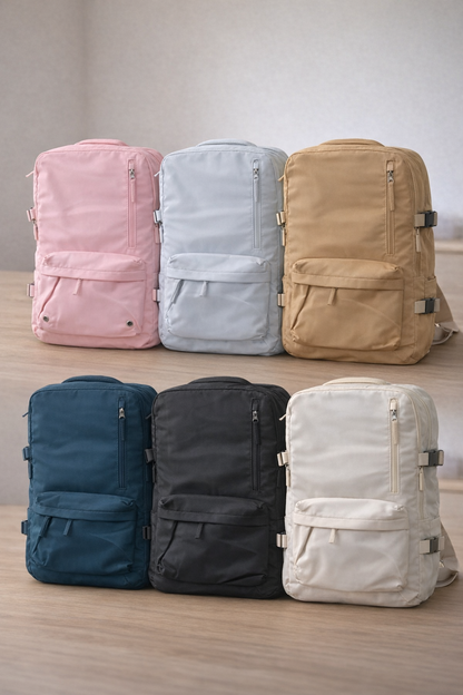 Women's Oxford Daypack with Multi-Compartment Organization for Travel, Commuting & Campus