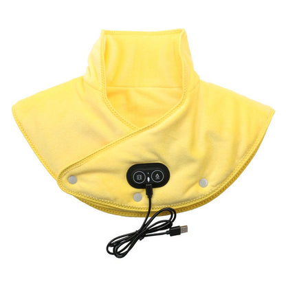 ComfortEase | Almohadilla térmica eléctrica para cuello y hombros con vibración | Diseño ergonómico para el alivio del dolor