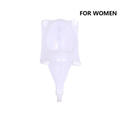 ComfortEase | Sistema de urinario portátil con borde acolchado para mayor comodidad | Solución de recolección de orina ideal para problemas de movilidad y viajes