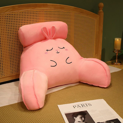 Reading Pillows for Bed with Arm Support, Large Backrest Pillow Sit Up in Bed Pillow, Bed Rest Pillow for Sofa and Floor