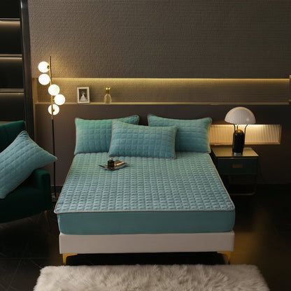 Comfort Haven | Sábana bajera ajustable suave y transpirable con diseño elástico | Funda de colchón acogedora para mayor comodidad en todas las estaciones