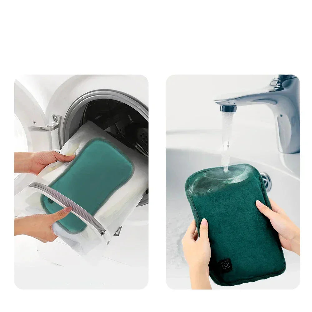 Comfort Heat | Portable Heating Pad for Hands & Stomach with Quick Heating | USB Rechargeable for Instant Relief
