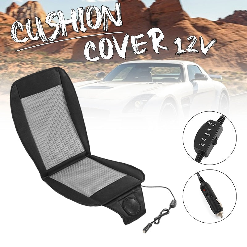 Comfort Ride | Cooling Air Seat Cushion with Fan Blowing Technology | Versatile Solution for Hot Weather
