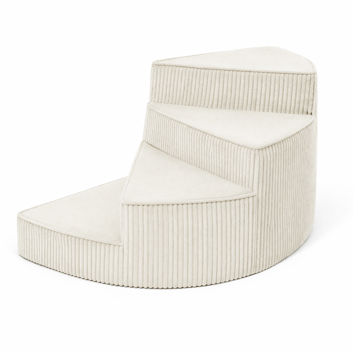Dog Bed Steps, Foam Dog Stairs for Bed and Couch, Non Slip Dog Steps for Small Dogs, Pet Stairs with Washable Cover