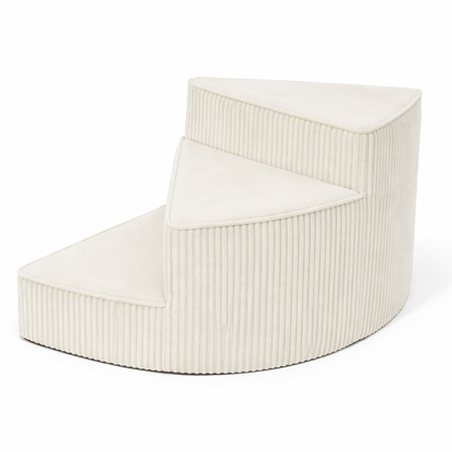 Dog Steps for Bed and Couch, Non Slip Orthopedic Foam Pet Steps with Washable Cover, Bed Stairs for Dogs and Pet Stairs for Senior Pets