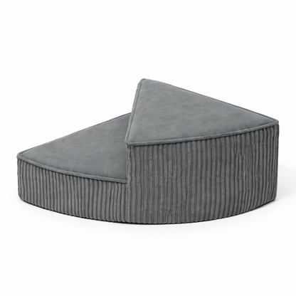 Pet Steps for Bed & Couch - Non-Slip Foam Ramp Stairs for Small Dogs - Washable Spiral Design for Senior Pets & Puppies