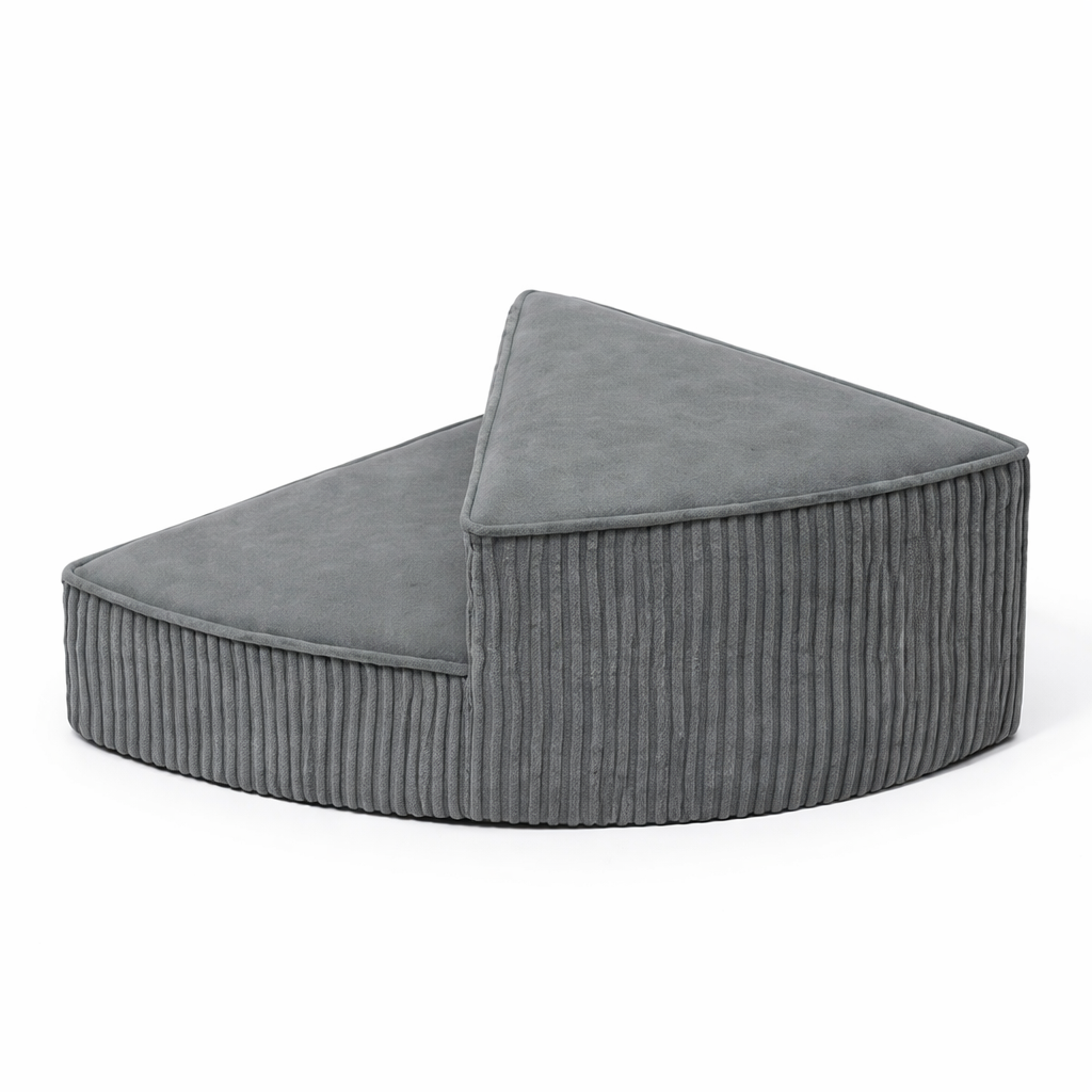 Dog Bed Steps, Foam Dog Stairs for Bed and Couch, Non Slip Dog Steps for Small Dogs, Pet Stairs with Washable Cover