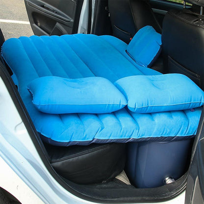 Comfort Travel | Colchón de aire para coche con bomba eléctrica y diseño plegable | Cama inflable para acampada y viajes por carretera