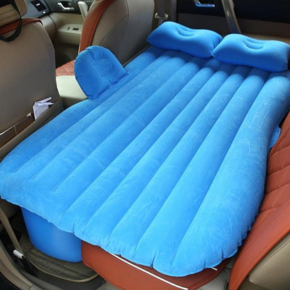 Comfort Travel | Colchón de aire para coche con bomba eléctrica y diseño plegable | Cama inflable para acampada y viajes por carretera
