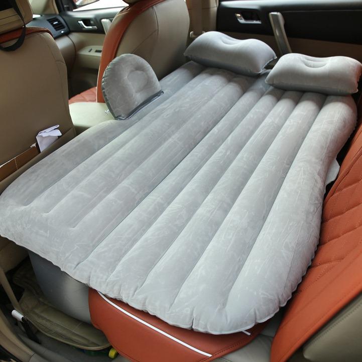 Comfort Travel | Colchón de aire para coche con bomba eléctrica y diseño plegable | Cama inflable para acampada y viajes por carretera