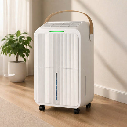 Compact Dehumidifier for Basement | 34 Pint Moisture Control for Fresh Air