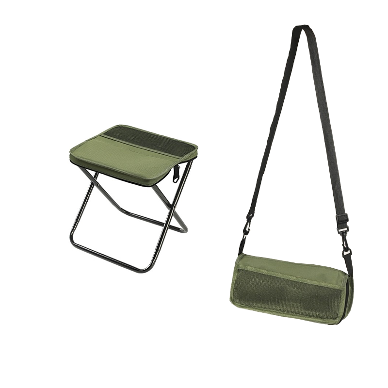 Compact Foldable Stool | Heavy-Duty Portable Backpack with Waterproof Fabric | Comfortable Seating for Outdoor Adventures
