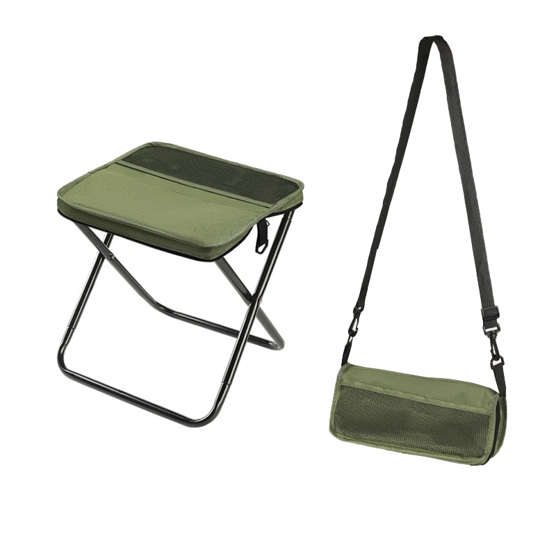 Compact Foldable Stool | Heavy-Duty Portable Backpack with Waterproof Fabric | Comfortable Seating for Outdoor Adventures