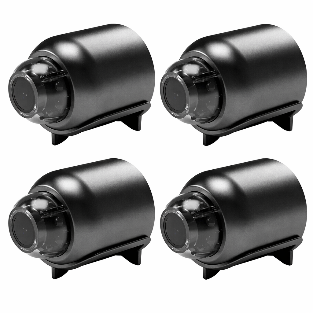 Compact Indoor Security Camera | 1080P HD Video & Night Vision | WiFi Connectivity for Clear Surveillance