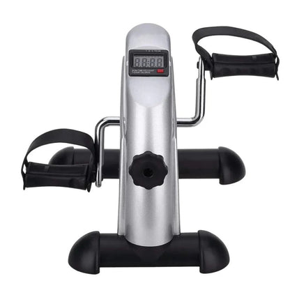 Leg Exerciser Machine, Pedal Exerciser with LCD Display and 8 Resistance Levels, Mini Exercise Bike for Arm and Leg