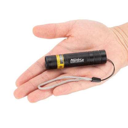 Compact UV Flashlight | 365nm Blacklight with USB Rechargeable Battery | Ideal for Pet Stain Detection