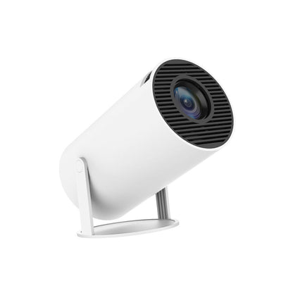 Proyector de video compacto | Soporte 4K y altavoz integrado | Experiencia de cine en casa versátil
