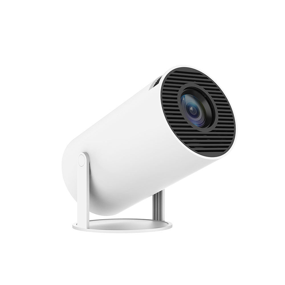 Proyector de video compacto | Soporte 4K y altavoz integrado | Experiencia de cine en casa versátil