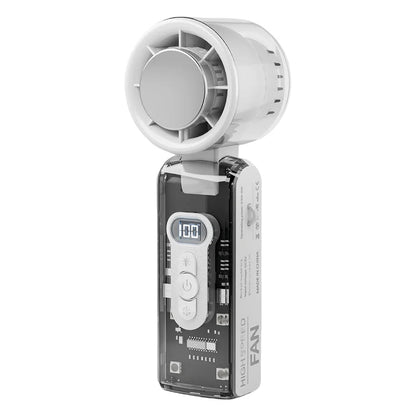 Cooling Breeze | Handheld Misting Fan with Adjustable Speed | Portable Design for Rapid Cooling