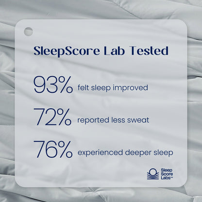 Cooling Comforter | Deep Sleep Comforter with NASA Technology | Temperature Regulating for Ultimate Sleep Comfort