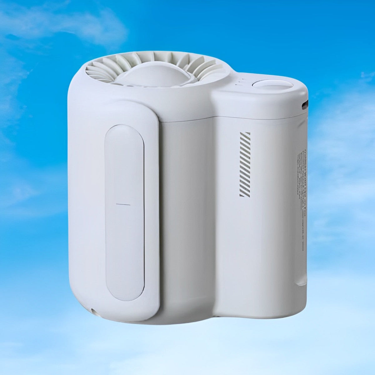 Ortekor Cooling Companion | Ventilador de cintura portátil con flujo de aire ajustable | Comodidad manos libres para estilos de vida activos