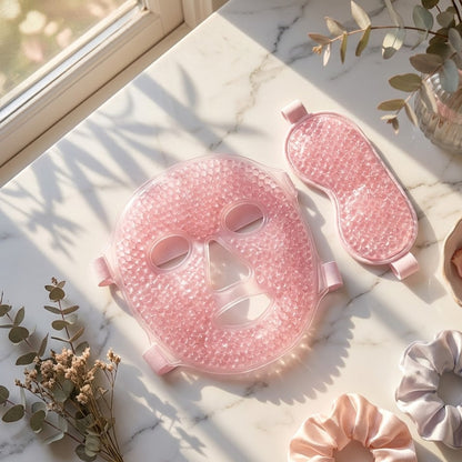 Cooling Gel Eye Mask | Eye Treatment for Puffiness Relief & Refreshing Spa Experience