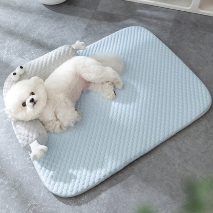 Cooling Pet Bed | Dog Bed with Advanced Cooling Technology | Non-Slip Design for Ultimate Comfort